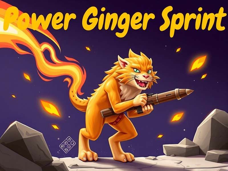 Power Ginger Sprint Game Cover